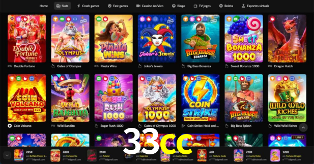 Interface do App 33cc